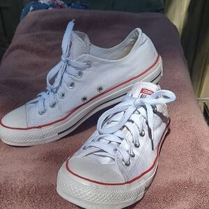 Converse White Low-Top Sneakers